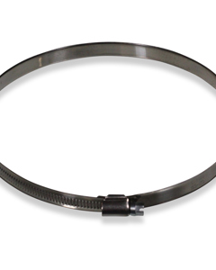 Hose clamp SST W4 12mm DIN3017 150-170mm